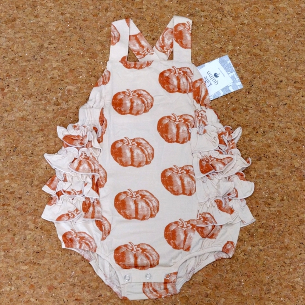 NWT KQ Pumpkin Country Bubble